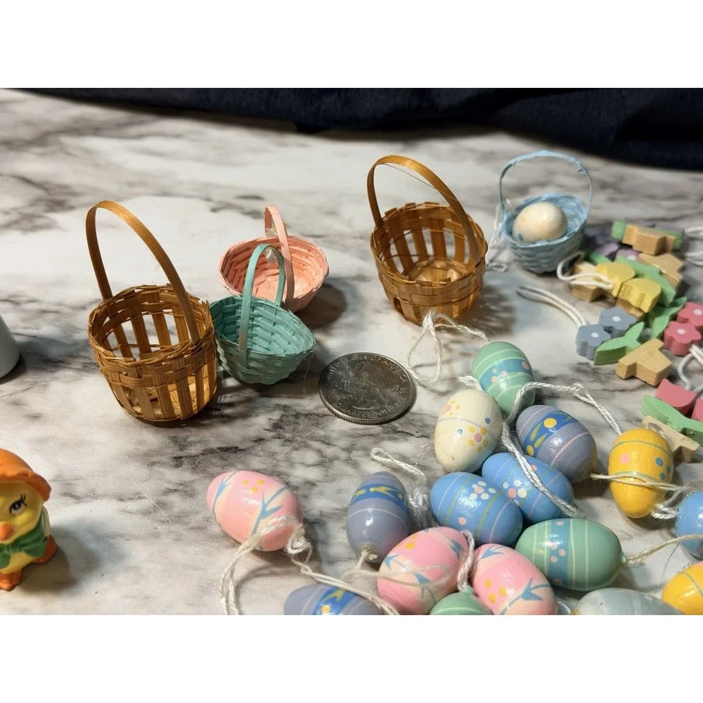 60+ EASTER DECOR MIX~MINI~ FOR TREE, WALL, WREATH ETC (2833)‎